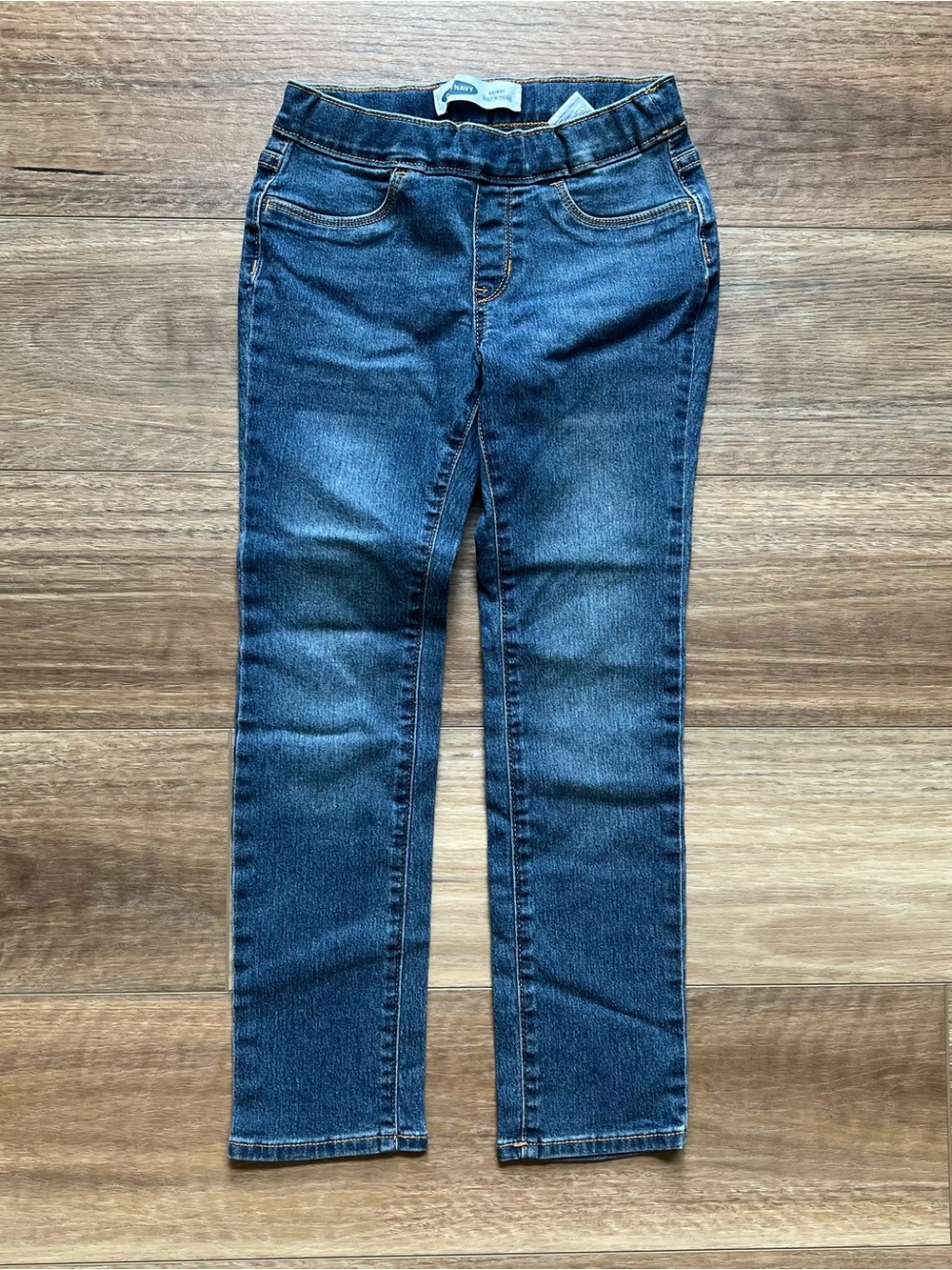 Old Navy Dark Blue Skinny Jeans Girls 8